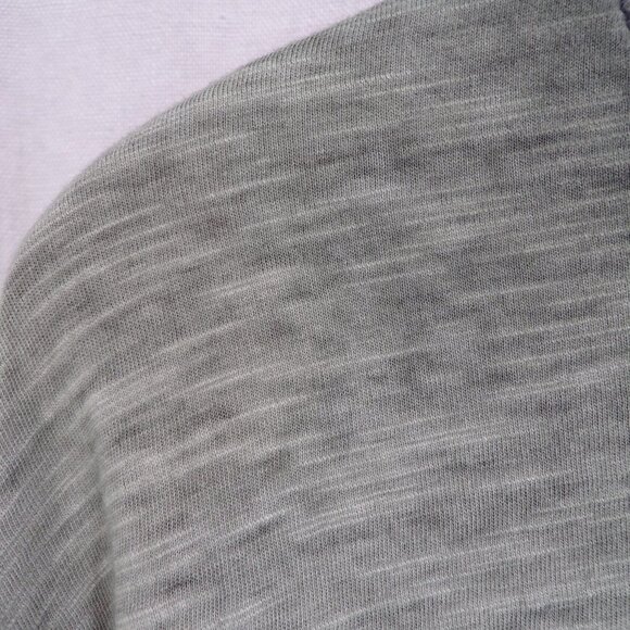 ZIMEGO Men's Sz XXL Long Sleeve Crew Neck Green Color Dye Washed Hipster T-Shirt - Picture 3 of 8